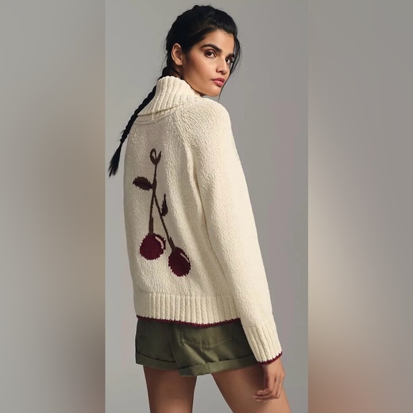 Maeve cherry cardigan - Picture 2 of 7